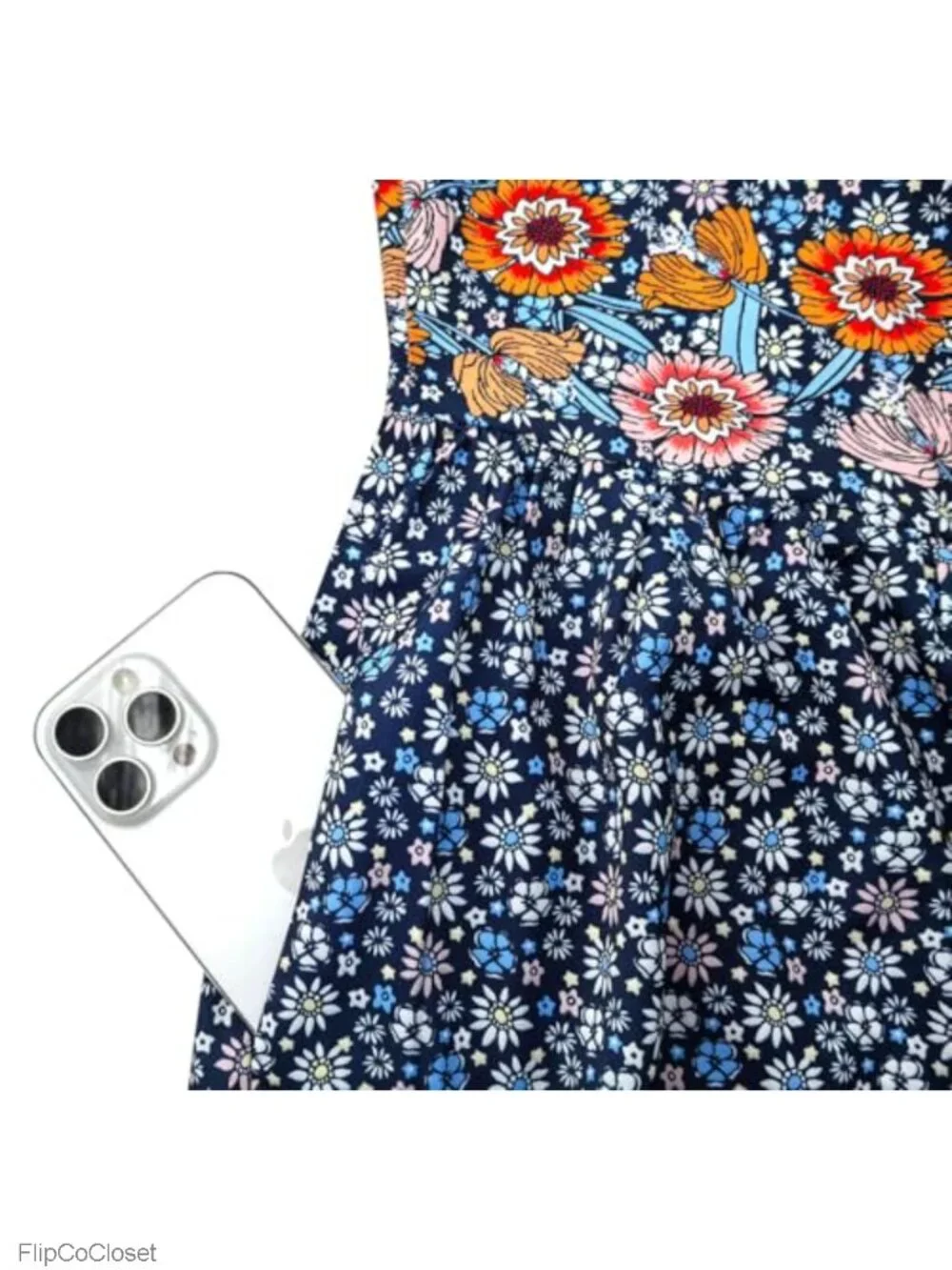 Women's Boho Floral Short Sleeve V-Neck Wide Leg Jumpsuit